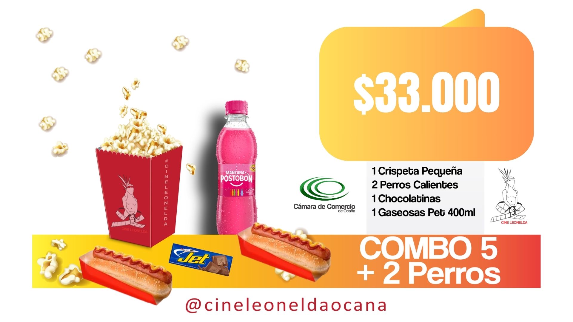 COMBO 5 + 2 PERROS